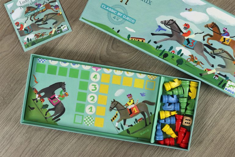 Ludo Junior – Petits chevaux (scatola aperta)