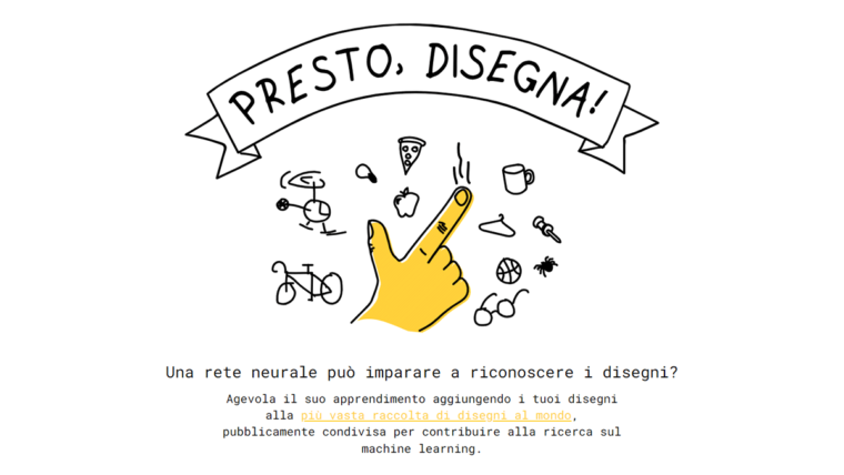 Link curiosi (quickdraw.withgoogle.com)