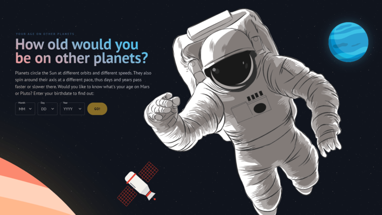 Siti internet interessanti (onotherplanets.com)