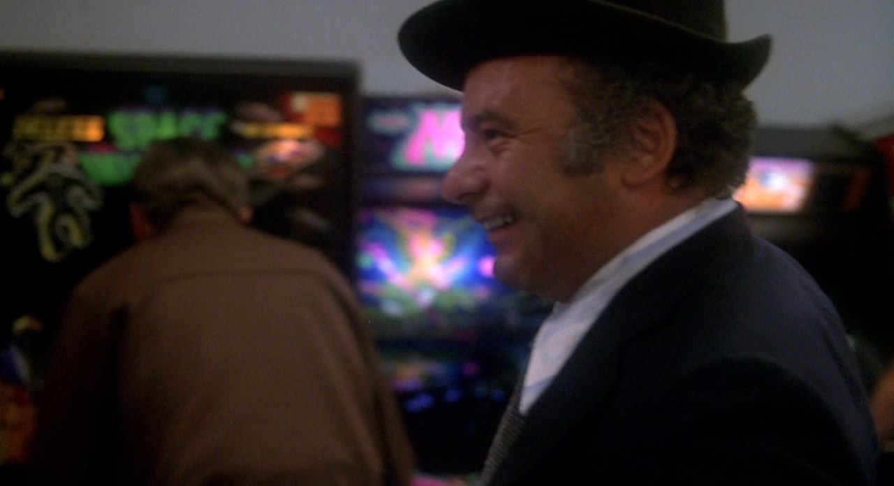 Cabinato Space Invaders in "Rocky III"