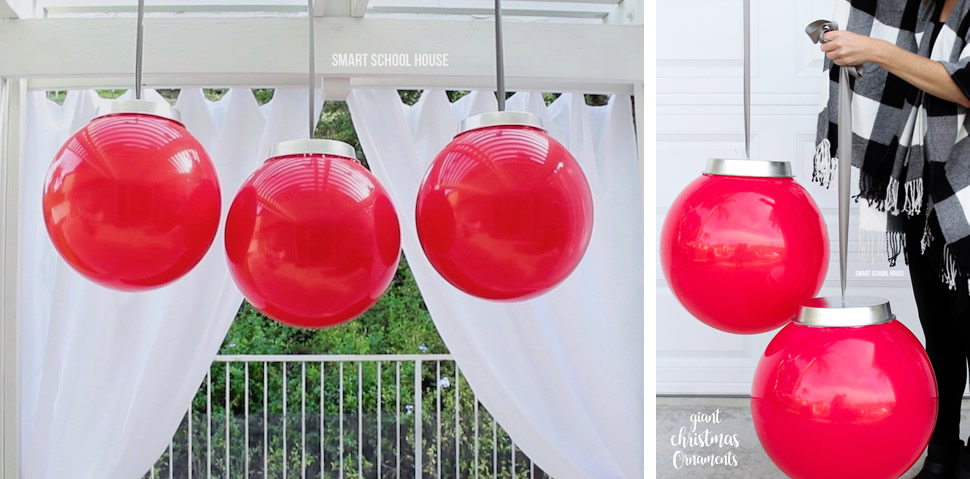Palline di Natale giganti