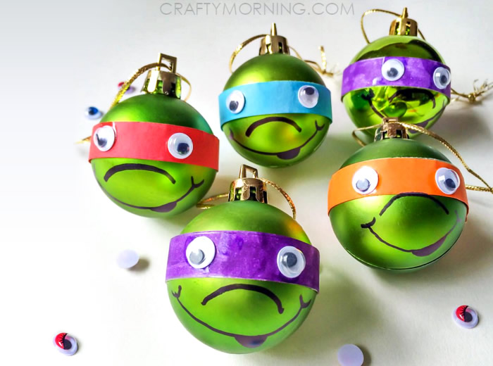 Palline di Natale Tartarughe Ninja