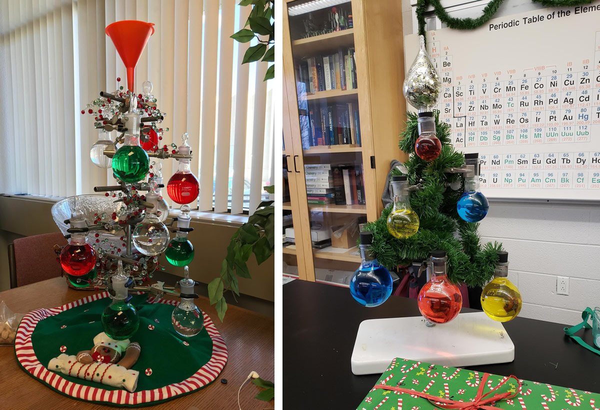 Albero di Natale per chimici