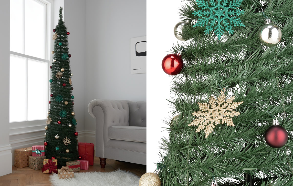 Albero di Natale salvaspazio