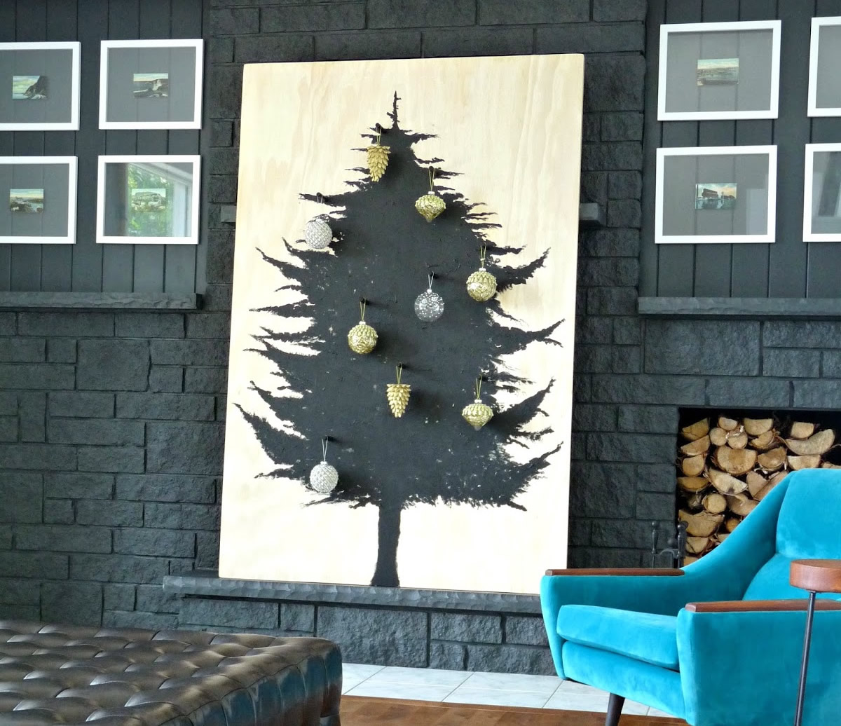 Albero di Natale in stile scandinavo