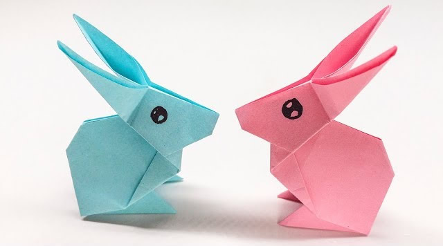 Coniglietti pasquali origami