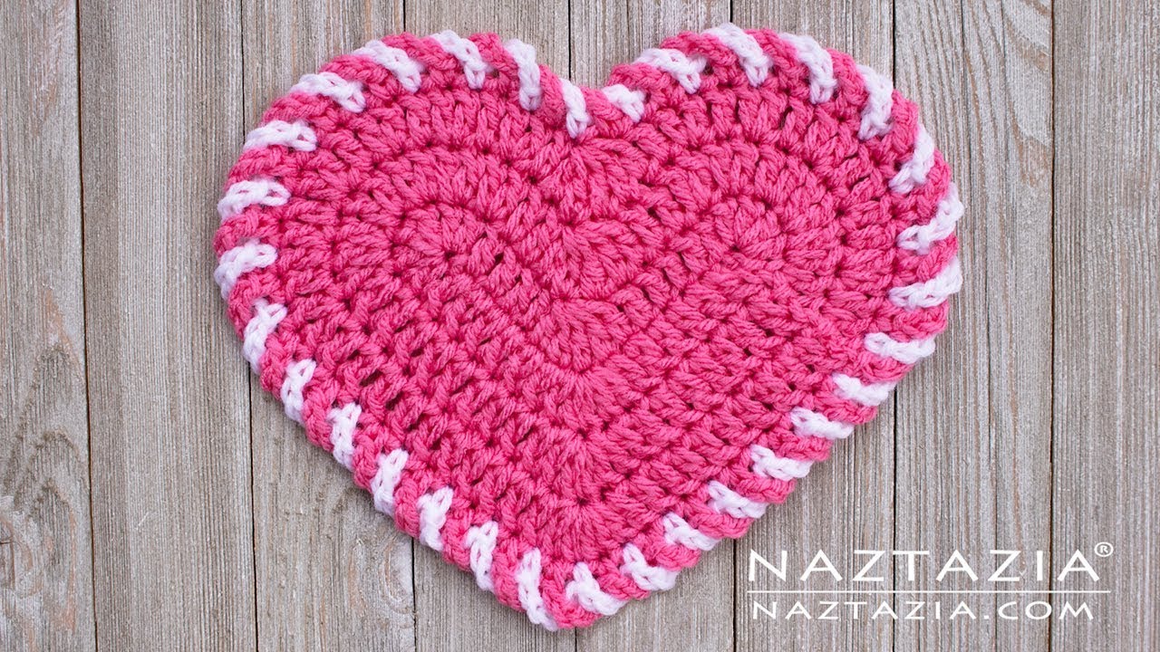 Presina all'uncinetto San Valentino