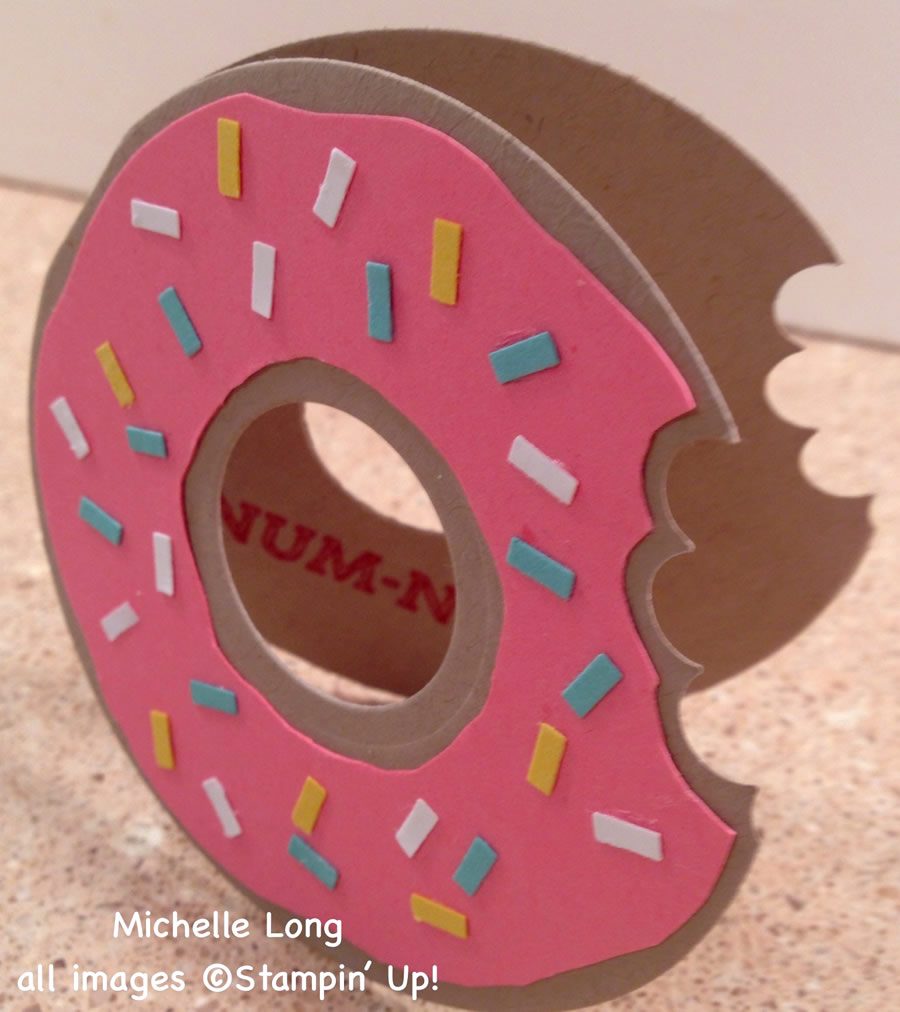 Biglietto di auguri donut