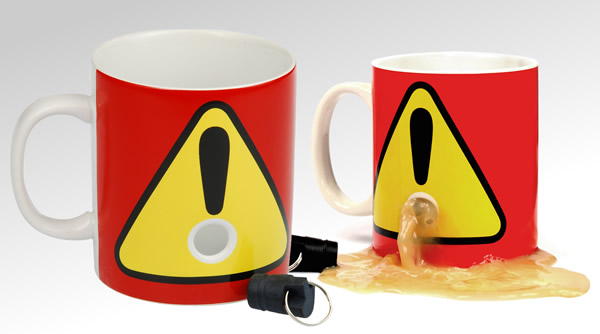 Mug con buco (e tappo)