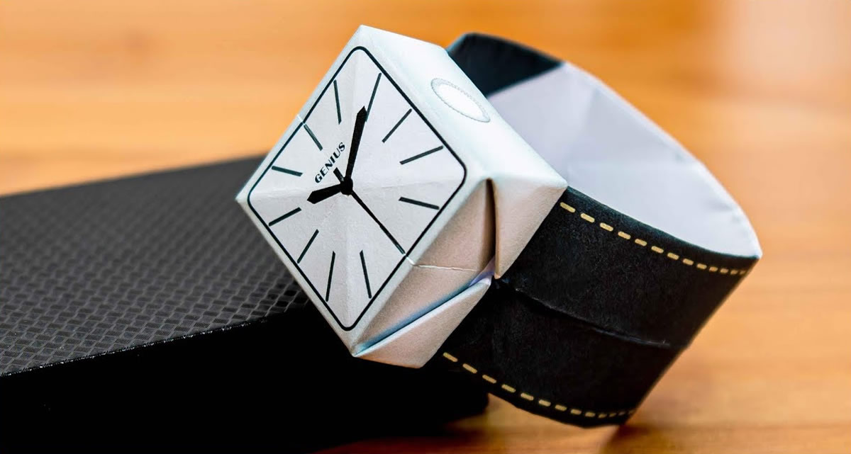 Orologio da polso Origami