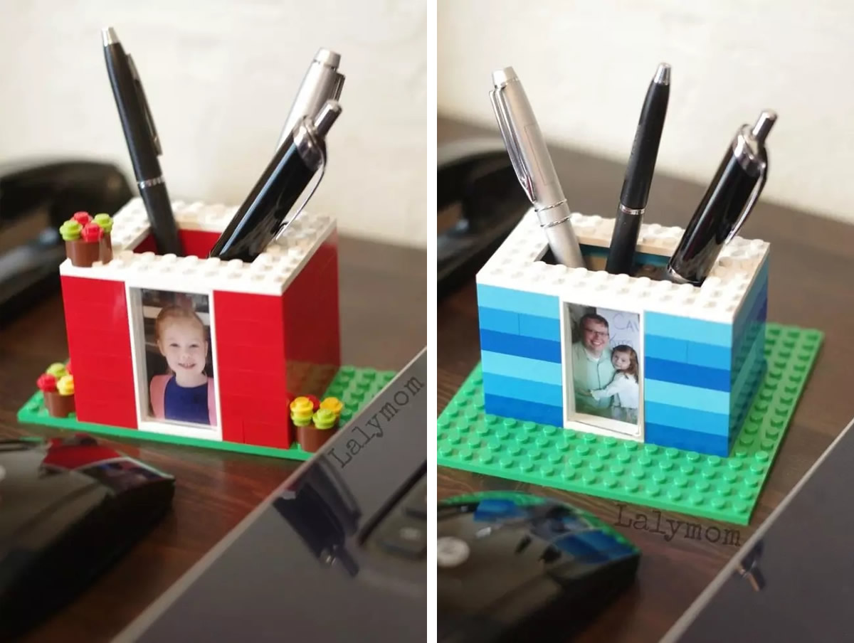 Pertapenne LEGO fai da te