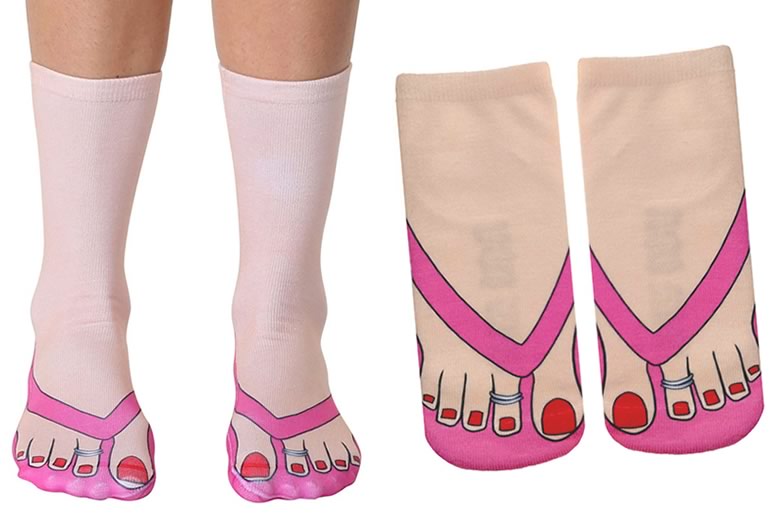 Calze infradito da donna