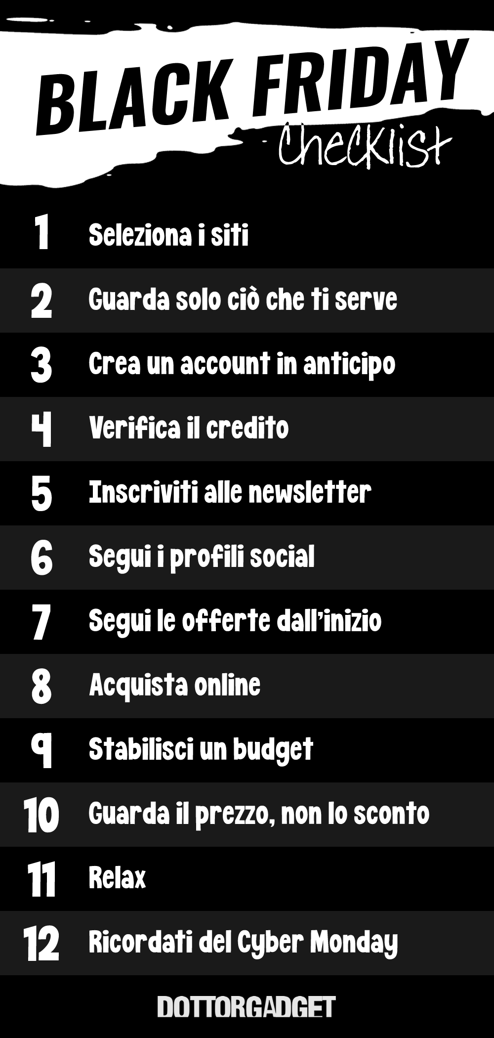 Black Friday 2020 Infografica