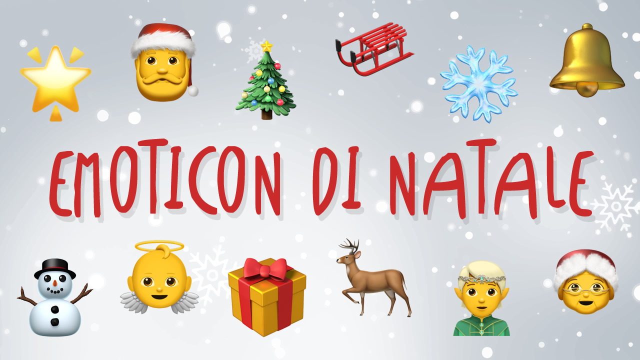 Emoticon di Natale