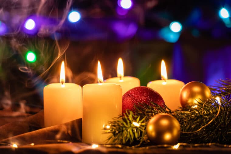 Calendario dell'Avvento (Candele)