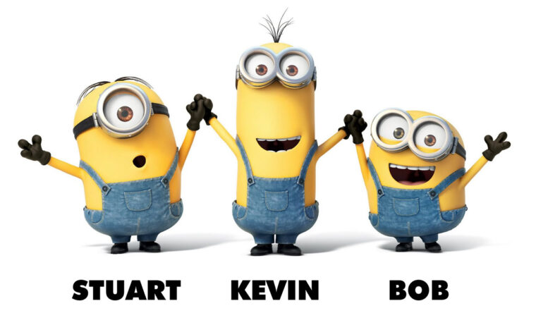 Minions (Stuart, Kevin e Bob)