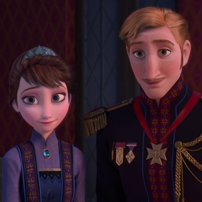 Re Agnarr e Regina Iduna (Frozen)