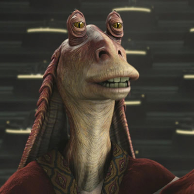 Jar Jar Blinks