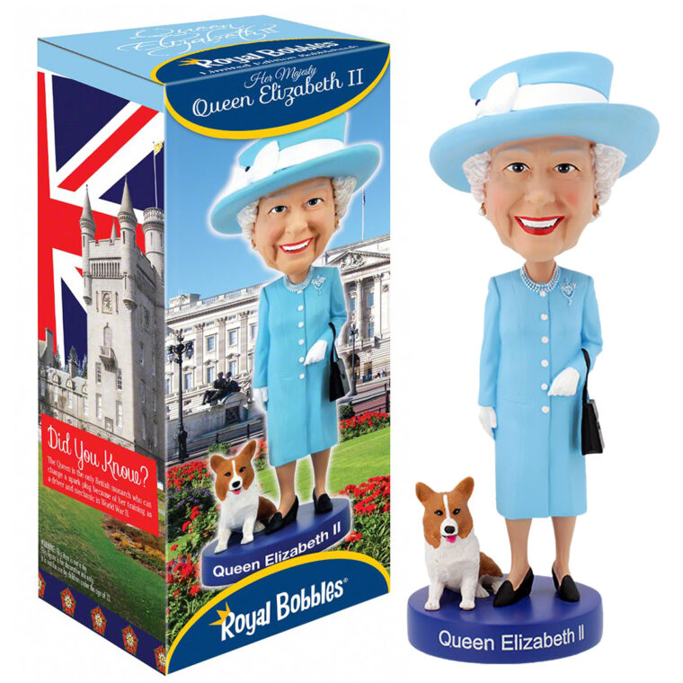 Bobblehead Regina Elisabetta II