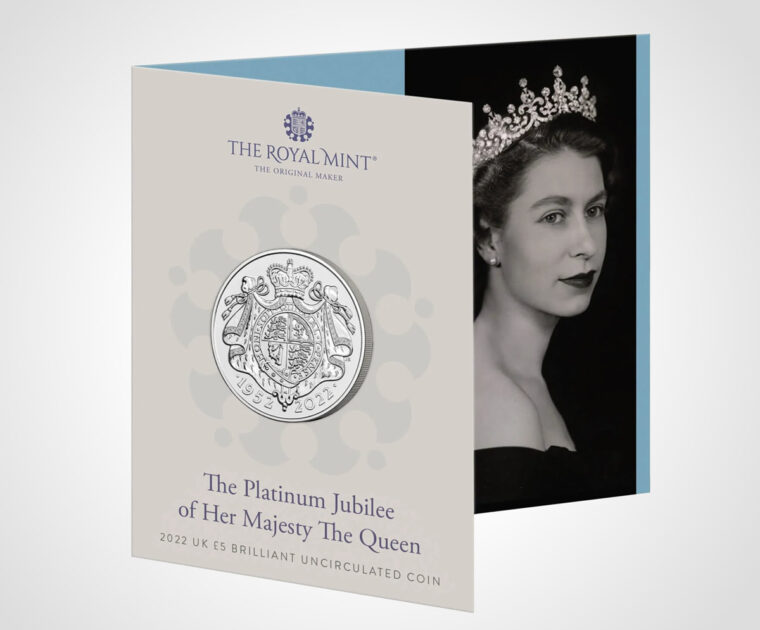 Moneta celebrativa "The Platinum Jubilee of Her Majesty The Queen"