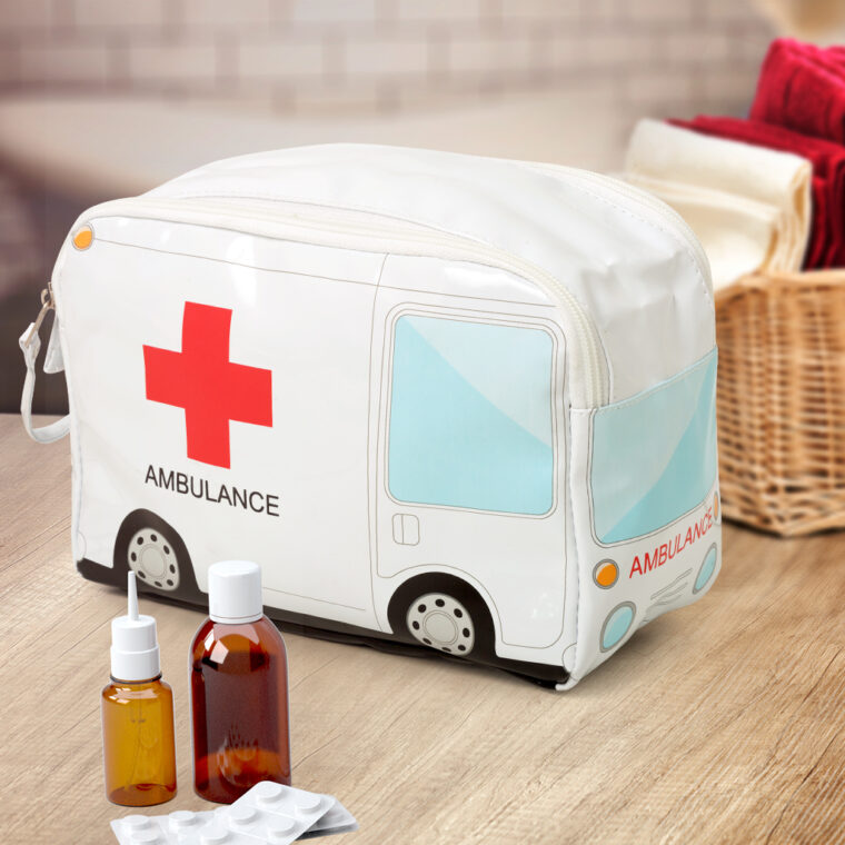 Ambulanza porta medicinali (Regali per infermieri)