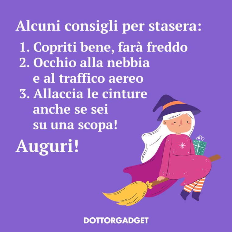 Alcuni consigli per stasera...