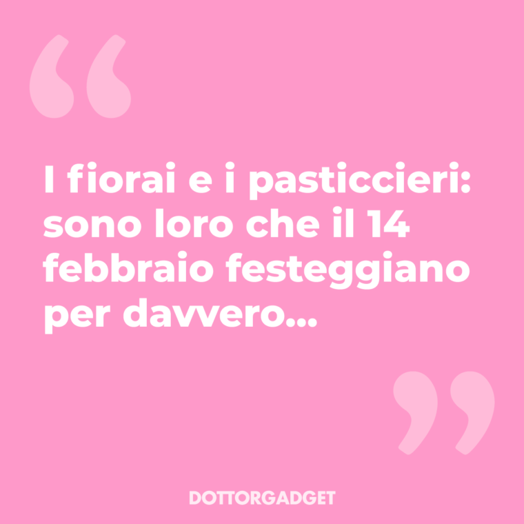 I fiorai e i pasticcieri: sono loro che il 14 febbraio festeggiano per davvero...