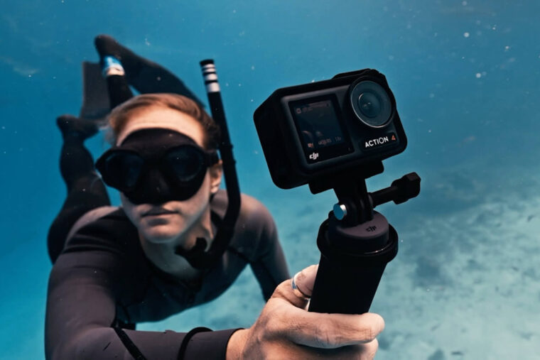 Action Cam Impermeabile