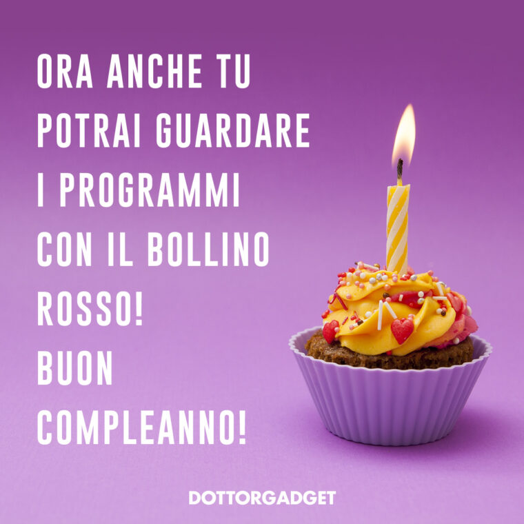 Auguri divertenti compleanno 40 (Ora anche tu potrai guardare i programmi con il bollino rosso! Buon compleanno!)